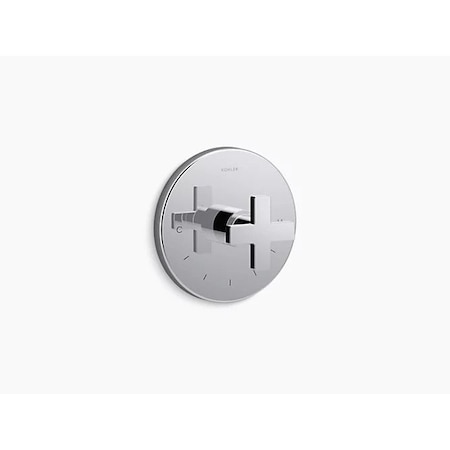 Kohler Composed Thermostatic Valve Trim With Cross Handle T73133-3-CP